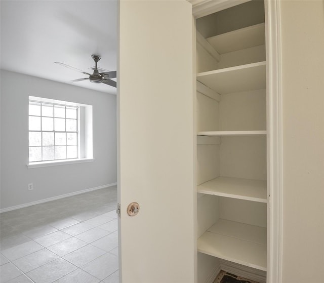 view of closet