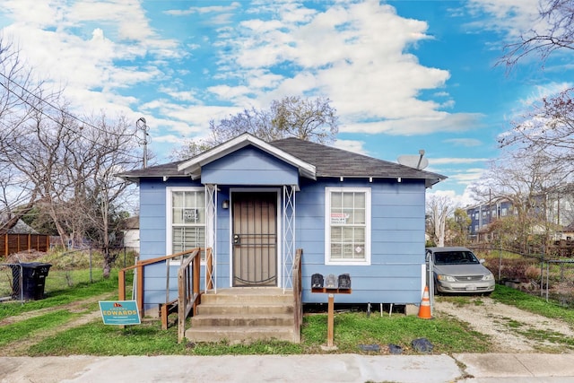 view of bungalow-style house