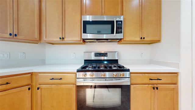 kitchen featuring stainless steel appliances