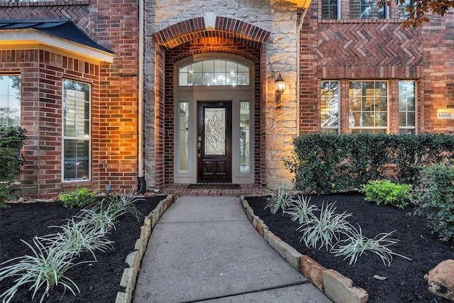 view of property entrance