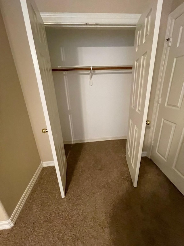 view of closet