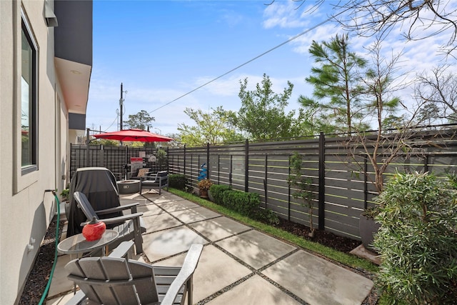 view of patio / terrace