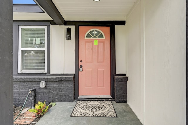 view of entrance to property