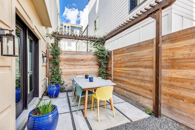 view of patio / terrace