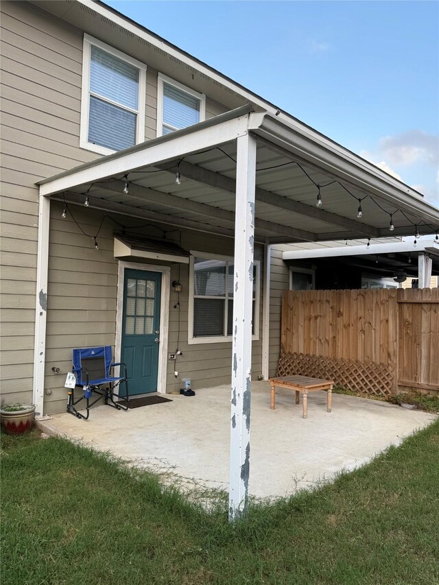 view of patio / terrace