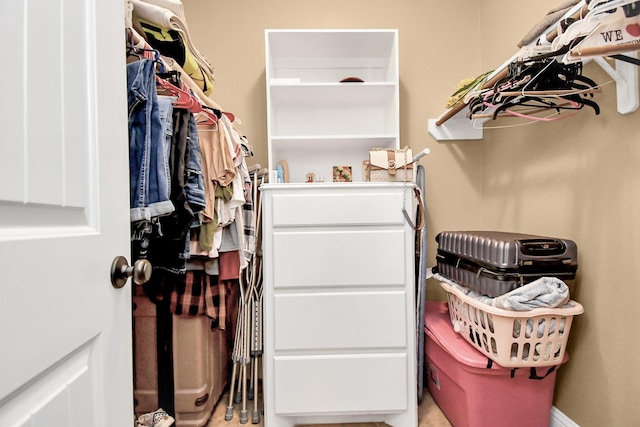 view of spacious closet