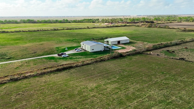 13112 County Road 65, Rosharon, TX 77583 - drone / aerial view featuring a rural view
