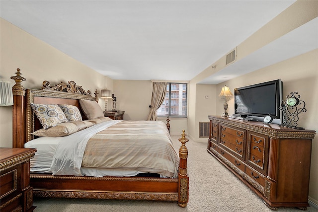 bedroom featuring carpet flooring