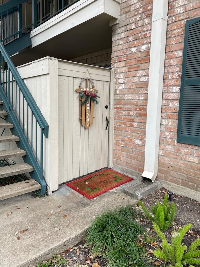 view of entrance to property