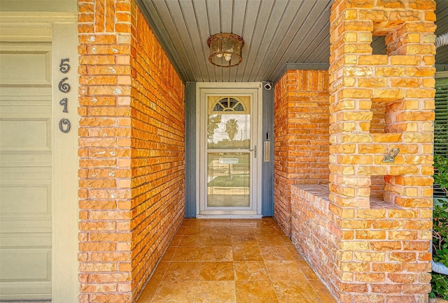 view of property entrance