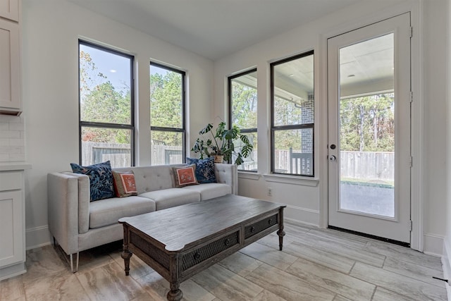 view of living room