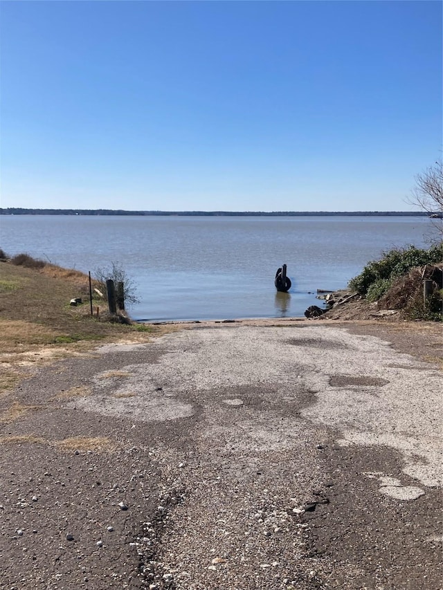 property view of water