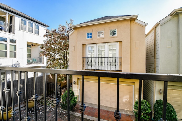 view of rear view of house