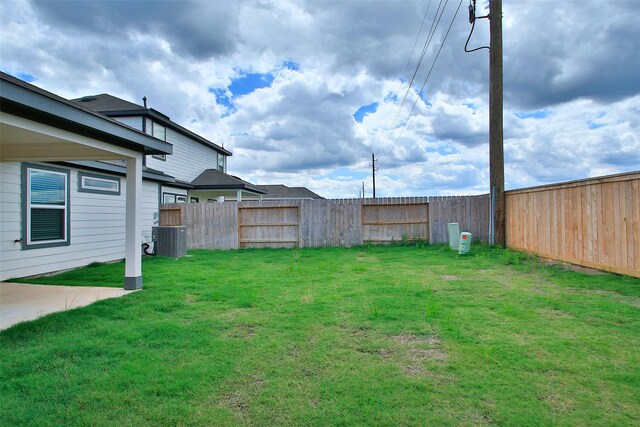 2971 Colonia Blossom Ln, Pinehurst, TX 77362 - view of yard with central AC unit