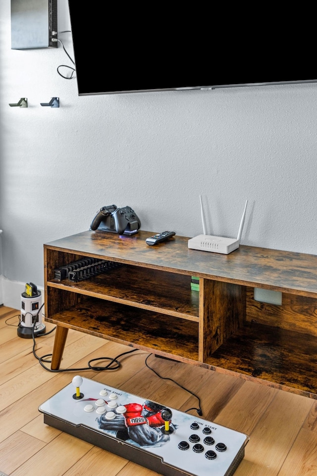 room details with wood-type flooring