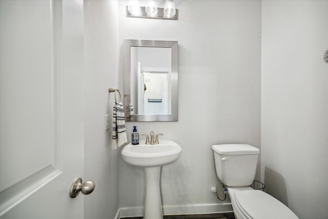 bathroom with toilet