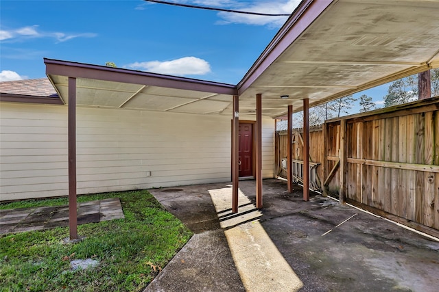 view of patio / terrace