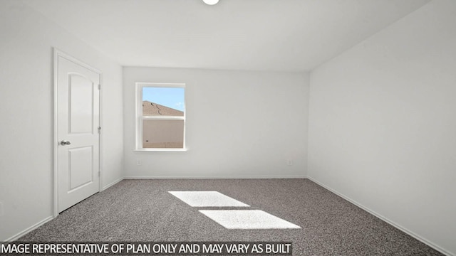 14611 Lost Cave Way, New Caney, TX 77357 - spare room with carpet and baseboards