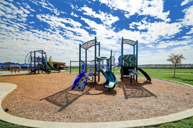 view of play area