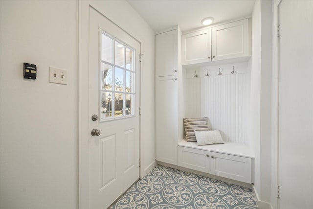 view of mudroom