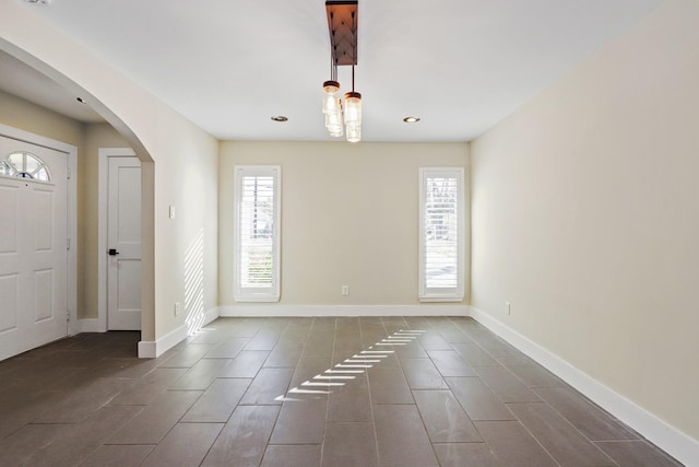 view of foyer entrance