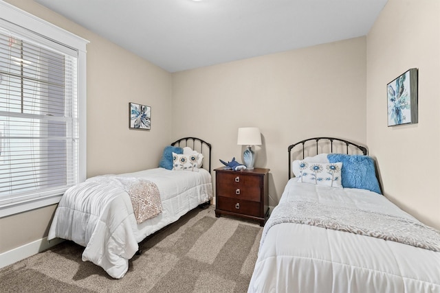 bedroom featuring carpet floors