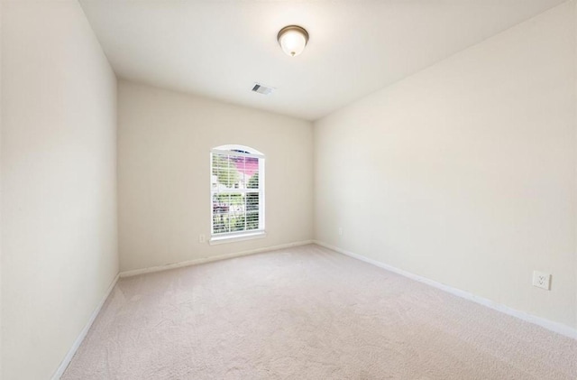 empty room with carpet floors