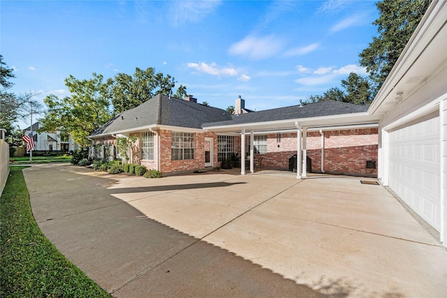 view of home's exterior