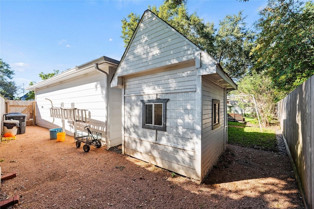 view of rear view of house