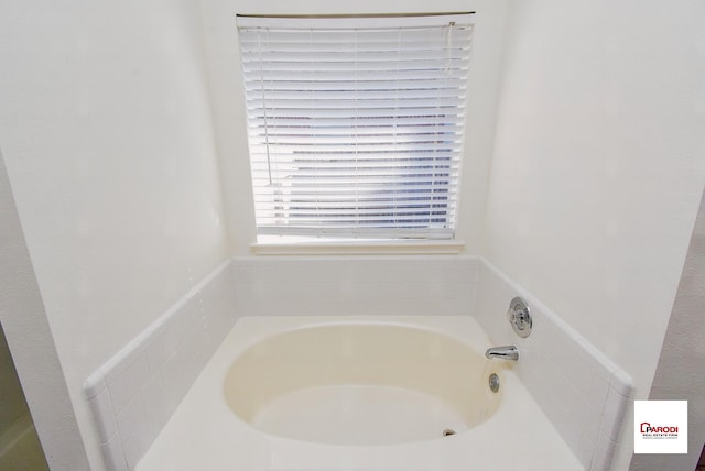 bathroom with a bathing tub