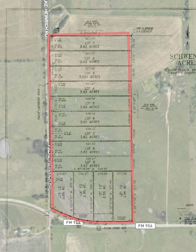 Listing photo 2 for TBDLOT7 Falke-Heinrich Rd, Schulenburg TX 78956