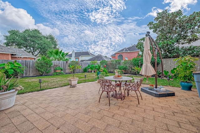 view of patio / terrace