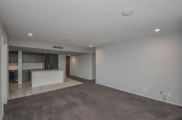 view of unfurnished living room