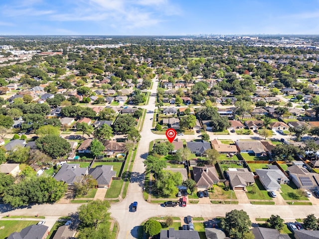 aerial view