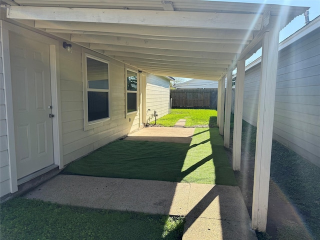 view of patio / terrace