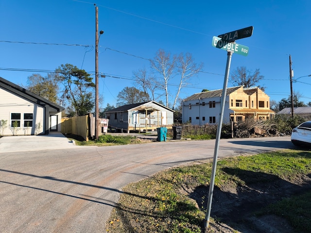 view of street