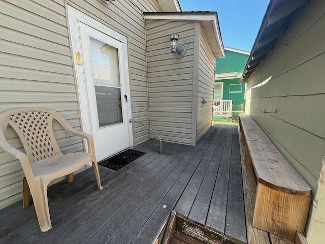 view of deck