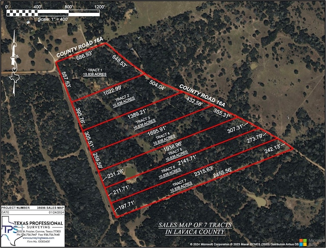 Listing photo 3 for TRACT7 County Road 16a, Hallettsville TX 77964