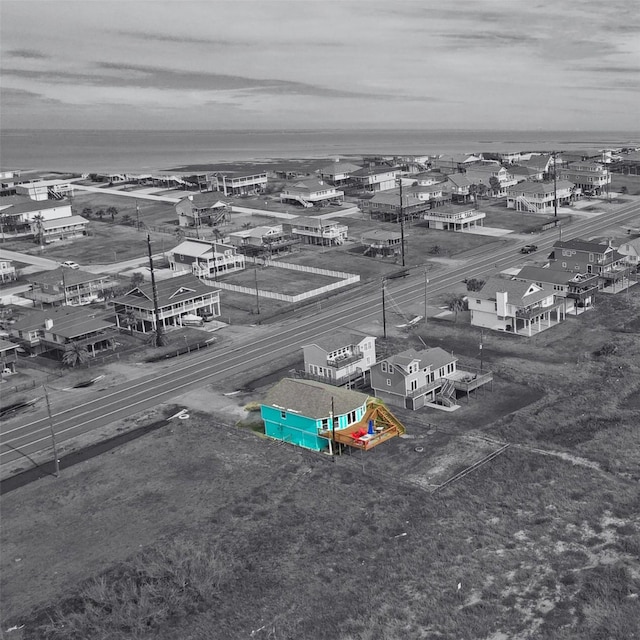 21641 San Luis Pass Rd, Galveston, TX 77554 - bird's eye view