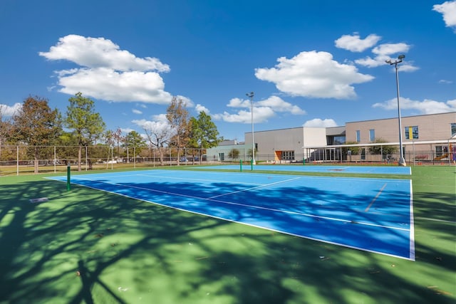 10906 Chimney Rock Rd, Houston, TX 77096 - view of tennis court