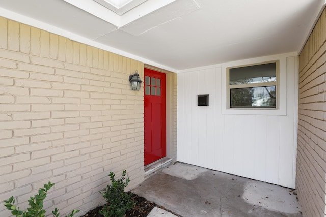 view of entrance to property