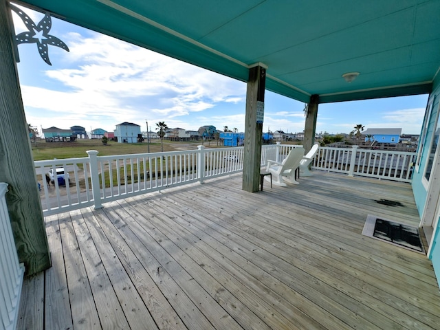 view of deck