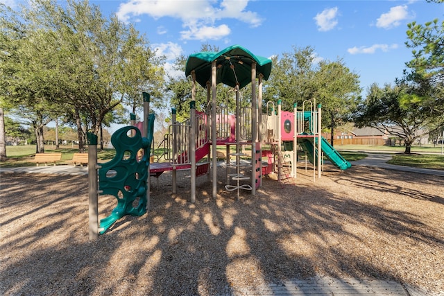 view of play area