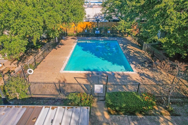 view of swimming pool