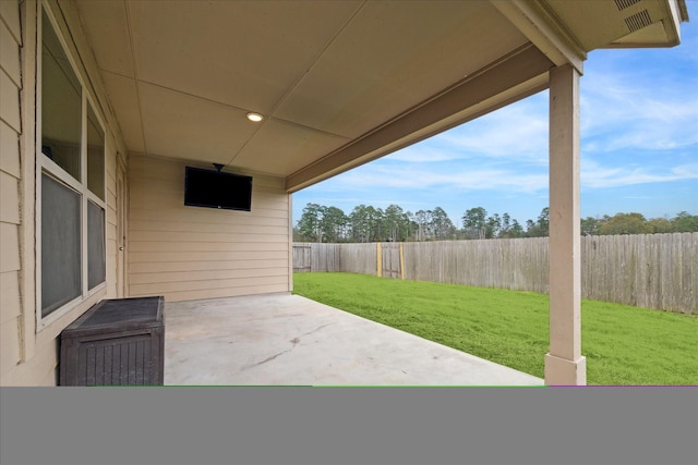 view of patio