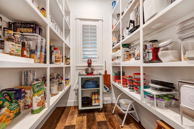 view of pantry