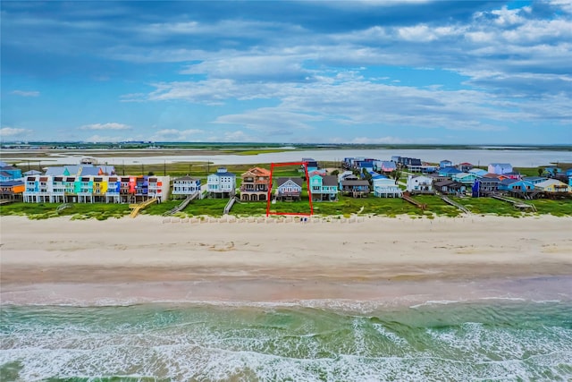 103 Southwind Dr, Surfside Beach, TX 77541 - aerial view of extended coastline
