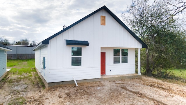 view of back of house