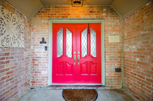 view of property entrance