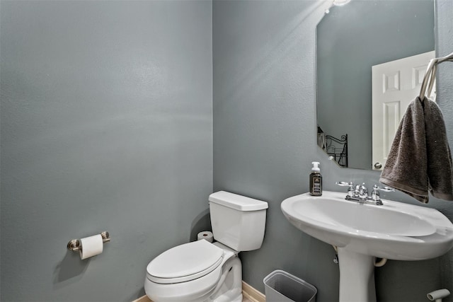 bathroom with toilet